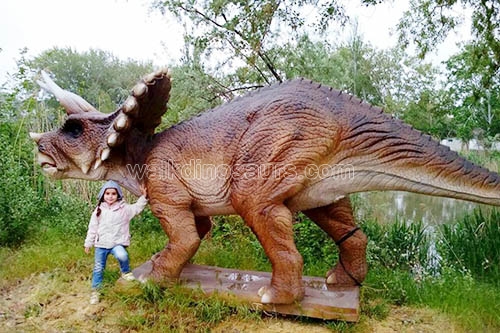 Real Size Dinosaur Sculpture Resin Dinosaur Model For Sale