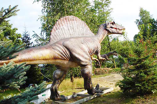 Dinosaurio animatrónico de tamaño natural de interacción artificial