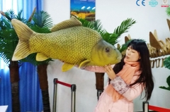 Decoración del parque temático Modelo animal realista de peces
