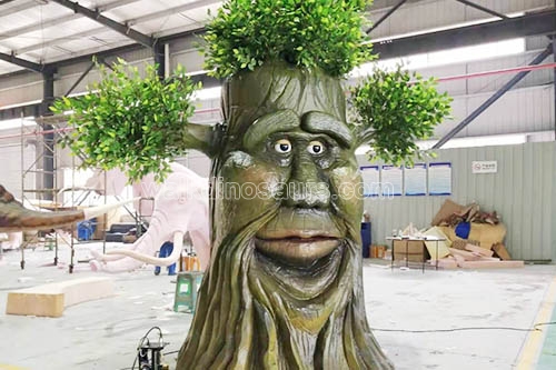 Amusement Robot Artificial Talking Animatronic Tree