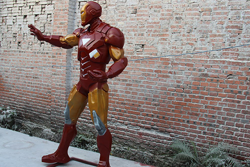 Figura de acción de la película Fiberglass Iron Man