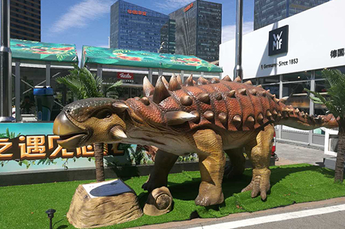 Decoración de juegos infantiles dinosaurios animatrónicos en venta