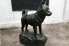 Customized Product Fiberglass Dog Model