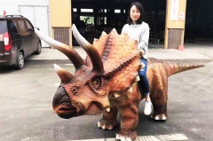 Amusement Park Walking Animatronic Dinosaur Ride