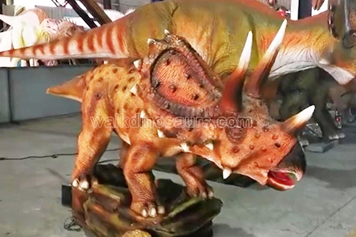 Touch Sensing Animatronic Dinosaur para Parque de atracciones