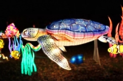 Chinese Silk Lantern for New Year Decoration