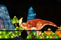 Linternas chinas de la forma del dinosaurio en venta