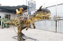 Paseo mecánico de dinosaurios animatronic