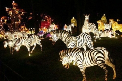 Modelo de linterna animal animatronic del parque temático