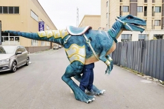 Disfraces de Halloween de dinosaurio realista de cosplay