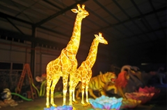 Outdoor Christmas Light Animals Led Lanterns