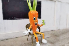 Customized Fiberglass Vegetables Statue for Dispaly