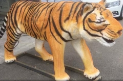 Animal de simulación de tamaño natural del tigre animatrónico