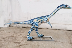 Modelo de dinosaurio realista de fibra de vidrio en venta