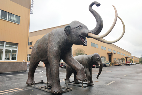 Amusement Park Attraction Large Animal Artifical Elephant