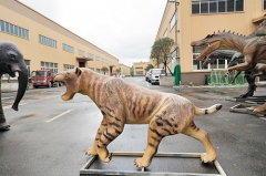Museo Tigre de tamaño natural Animal animatrónico