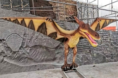 Parque temático impermeable dinosaurio animatronic 3D