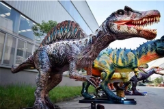 Artificial Interaction Life Size Animatronic Dinosaur