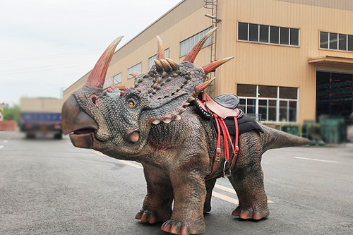 Robotic Coin Operated Walking Dinosaur Ride