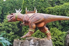 Giant Animatronic T-rex for Outdoor Amusement Park
