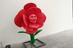 Customized flower Animatronic Talking Model for Garden