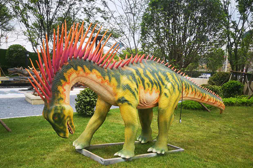 Parque Temático equipo exterior dinosaurio animatrónico