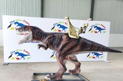 Equipo de parque temático Animatronic t-rex Ride