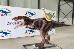 Theme Park Equipment Animatronic T-rex Ride
