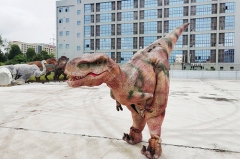 Disfraz de T-rex caminando para eventos y fiestas