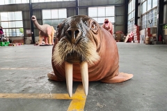 Customized Lifelike Vivid Walrus Costume for Stage Show