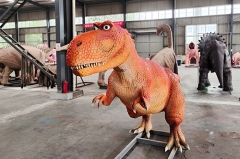 Parque infantil de dibujos animados animatronic modelo T-rex