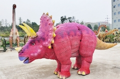 Disfraz de dinosaurio gigante que camina del parque infantil