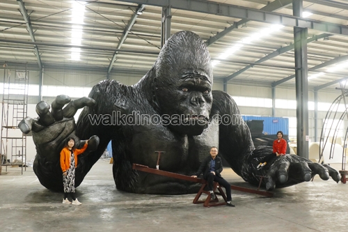 Custom Realistic Animatronic King Kong Model for Attraction,Customized ...