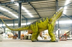 Dinosaurio que habla modificado para requisitos particulares Animatronic realista del parque del patio para la venta