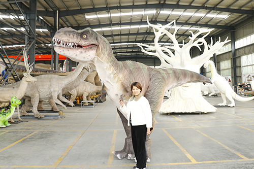 Nuevo tipo Light Tyrannosaurus Rex Disfraz de dinosaurio de 6 m