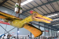 Dinosaurio del parque de atracciones más popular