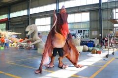 animatronic dinosaur costume-pterosaur
