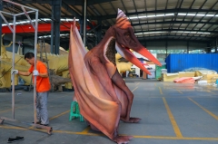 animatronic dinosaur costume-pterosaur