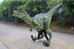 Dinosaurio del parque de atracciones más popular