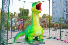 Dinosaurio del parque de atracciones más popular