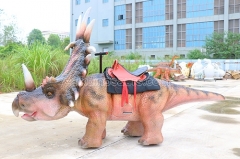 Triceratops Walk Dinosaur Rides