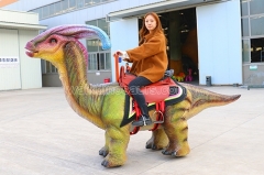 Walking Parasaurolophus Rides