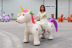 Coin Operated Unicorn Rides
