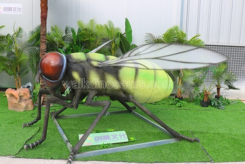 Decoración de jardín al aire libre de insectos animatrónicos