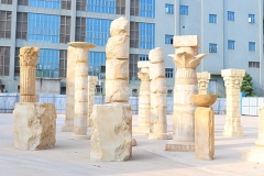 Fiberglass Temple Pillar Replica