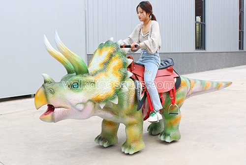 Walking Triceratops Rides