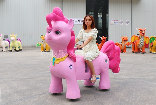 Pink Unicorn Rides For Mall