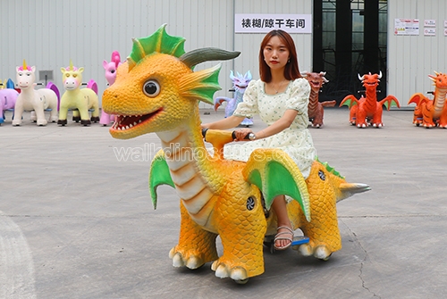 Cartoon Dragon Rides