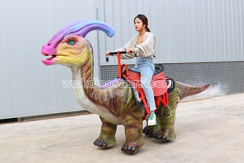 Walking Parasaurolophus Rides