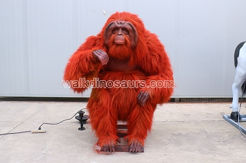 Animatronic Orangutan